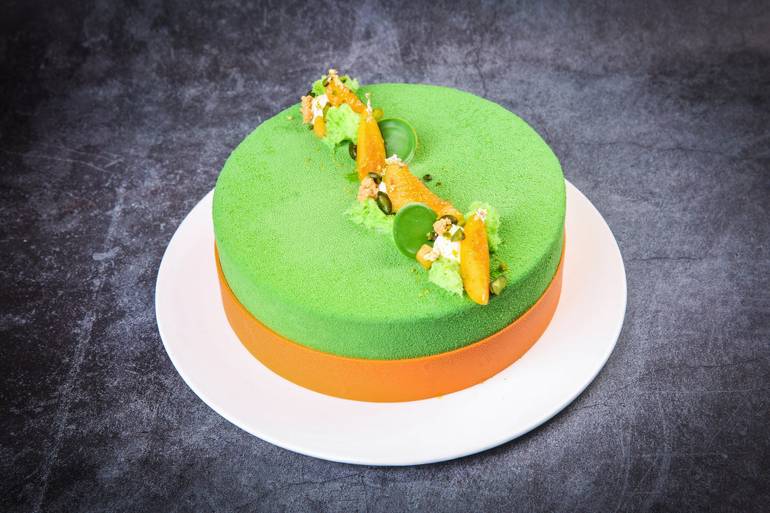 💚Recette entremets Carlos - Pistache Abricot💚