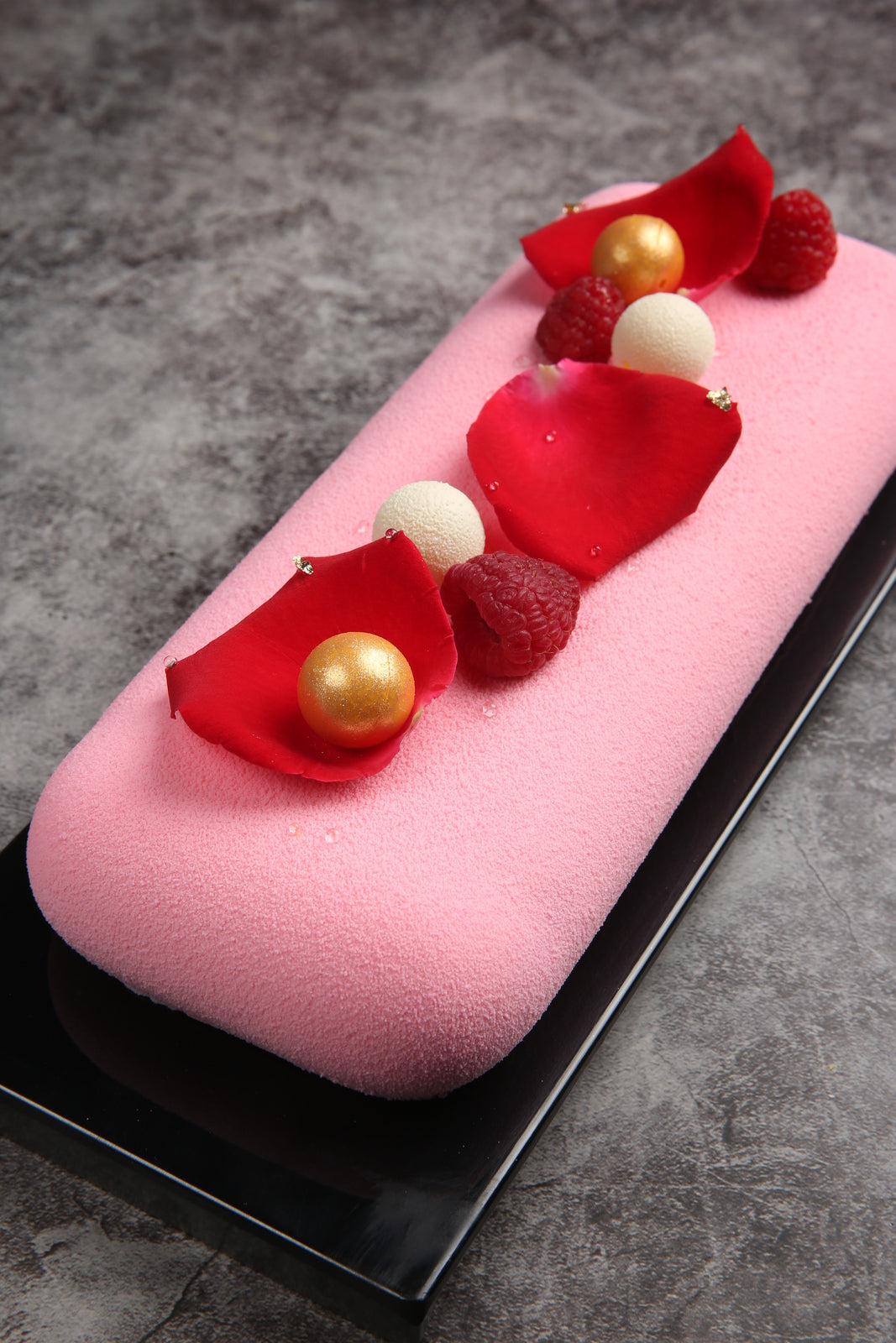 🌹Recette entremets le Nom de la Rose - Rose framboise🌹