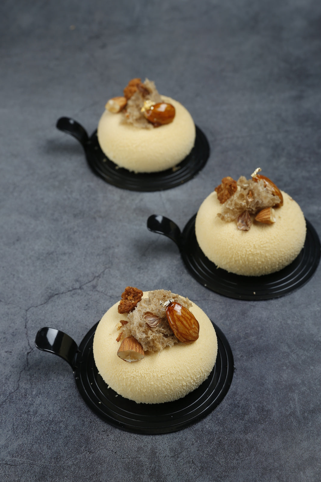 Recette entremets L'éclat amande 100% Amande