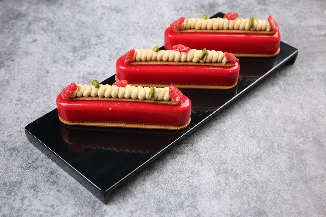 Le finger pistache/framboise