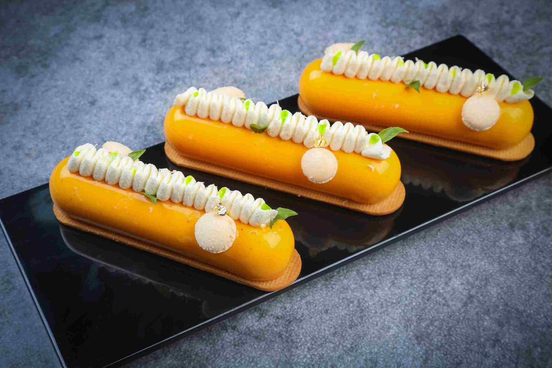 🍃 Recette entremets finger Abricot Basilic 🍃