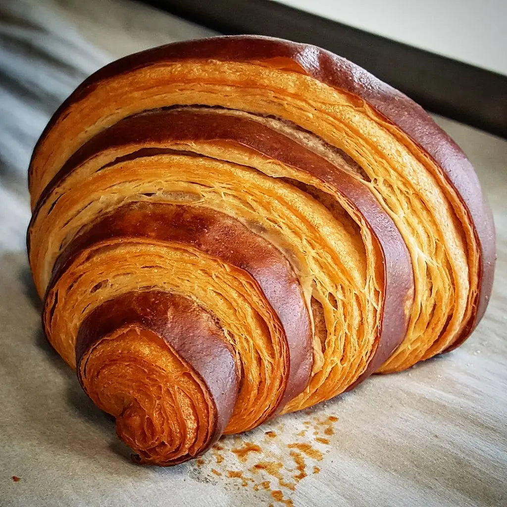 Recette croissants bicolores - Dimitri Béchez