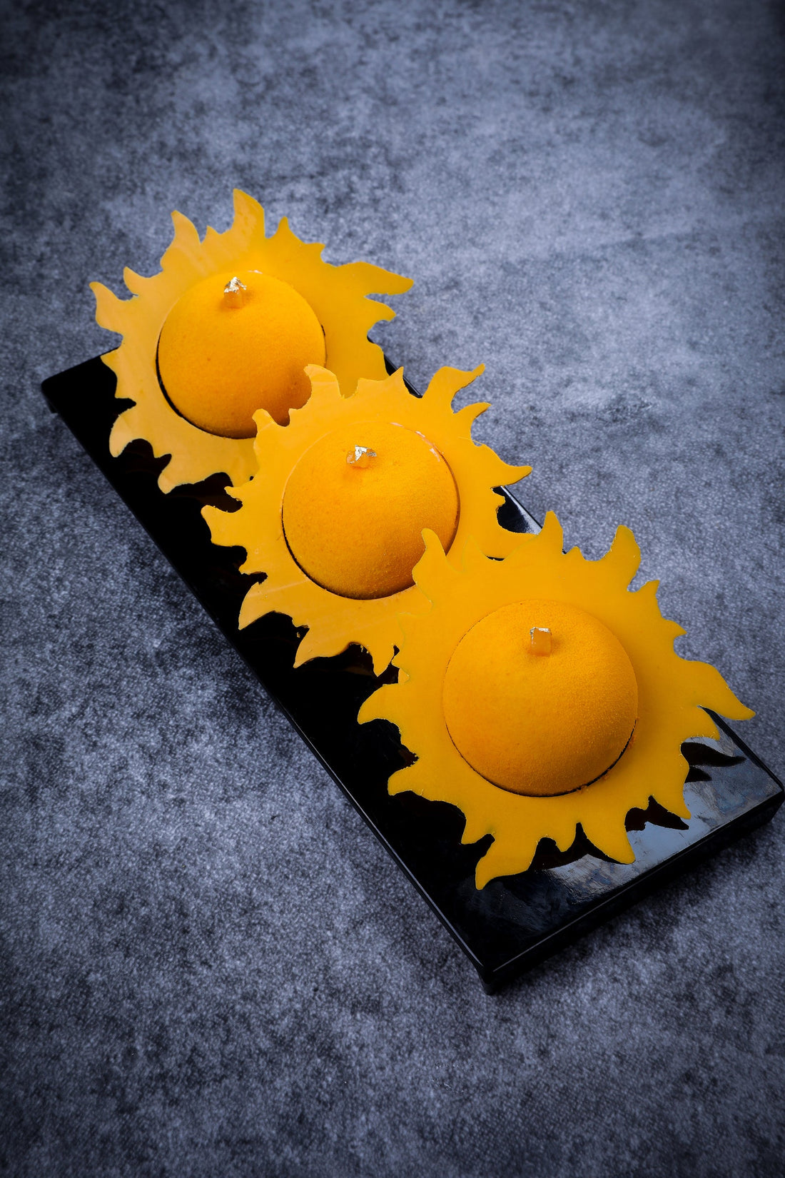 🥭Recette entremets Soleil Mangue - Mangue Badiane 🥭