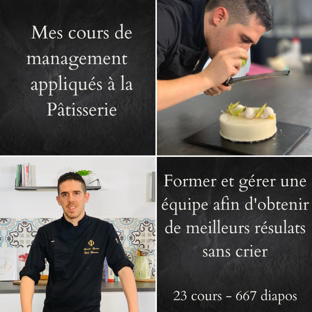 Cours "Devenir chef Pâtissier" - Intégral cours BTM