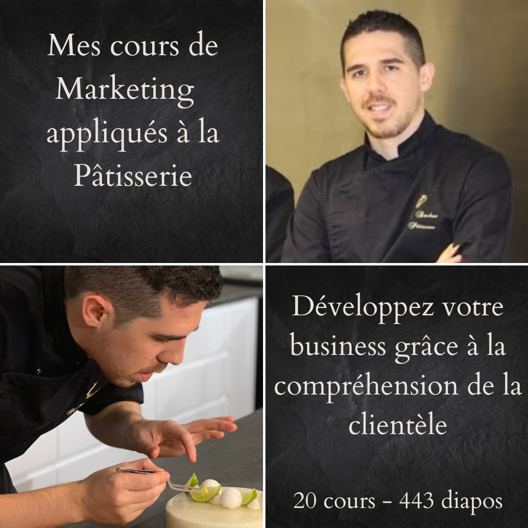 Cours "Devenir chef Pâtissier" - Intégral cours BTM