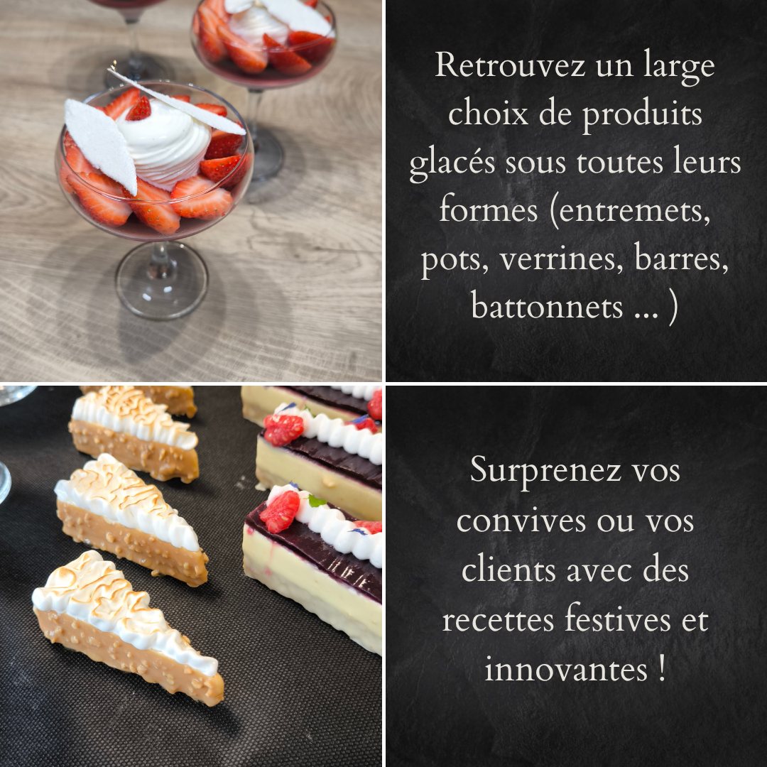 Cours et recettes de Glacerie