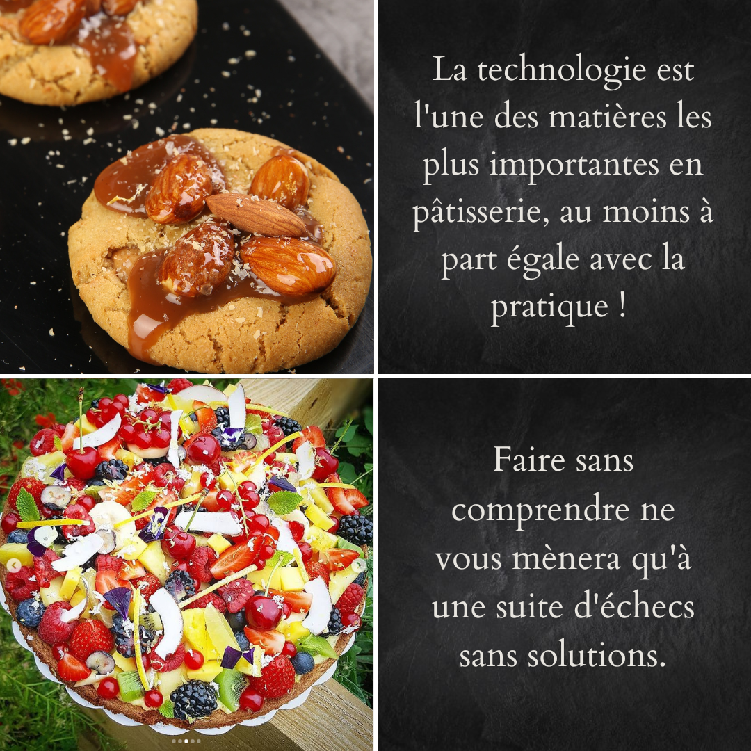 Cours : Les bases de la Technologie en pâtisserie
