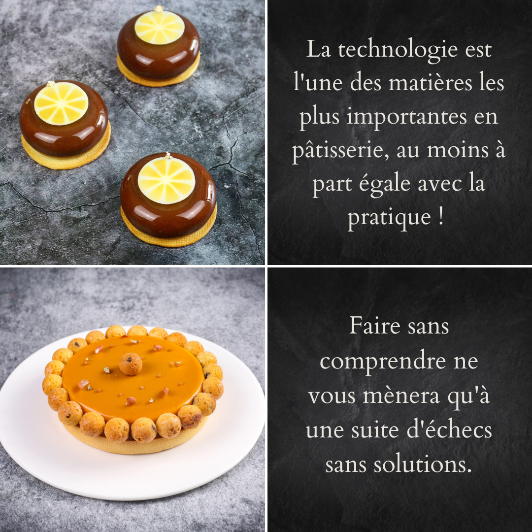 Cours Technologie pâtissière avancée