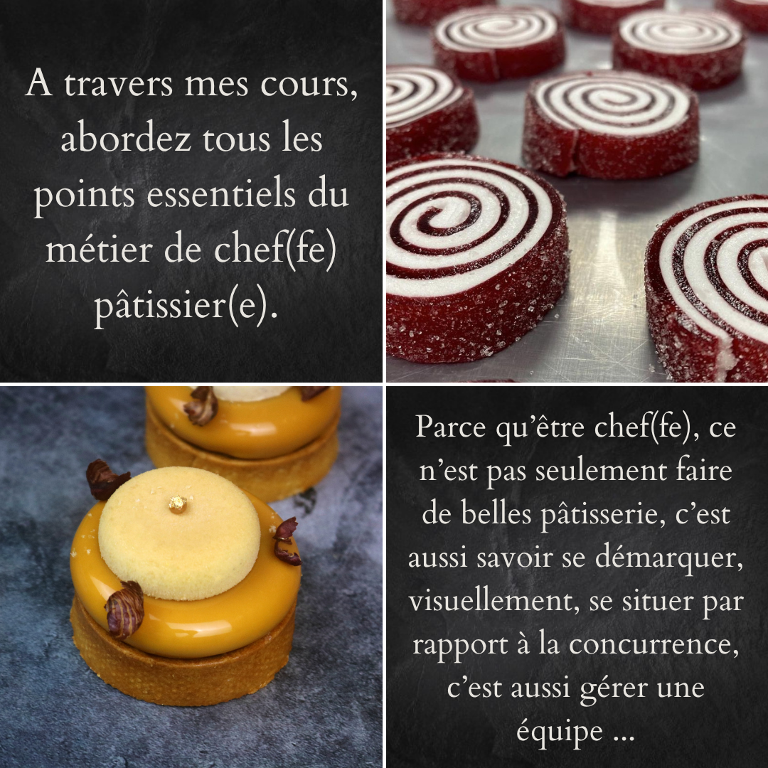 Cours "Devenir chef Pâtissier" - Intégral cours BTM