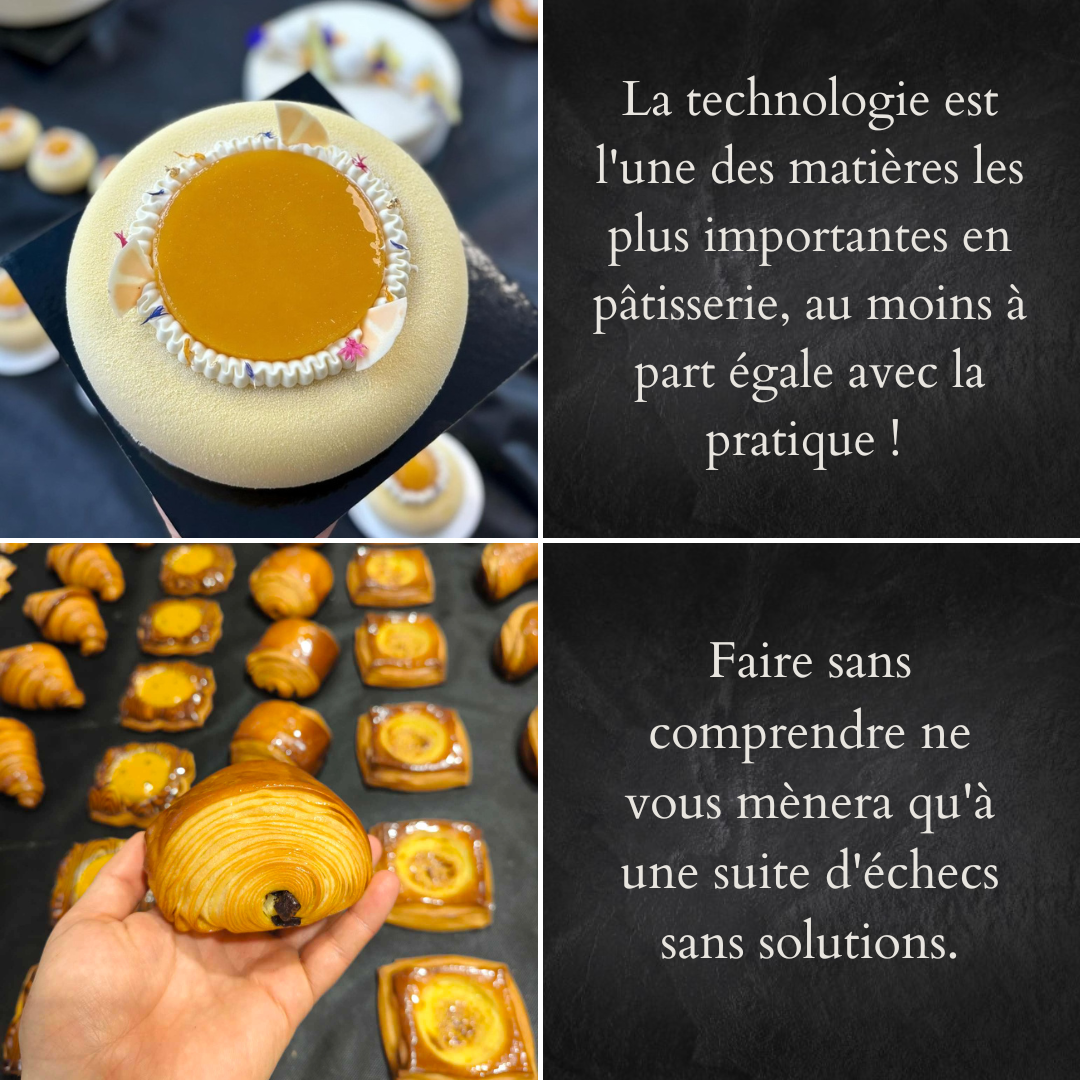 Cours Technologie de la pâtisserie Basiques + avancés
