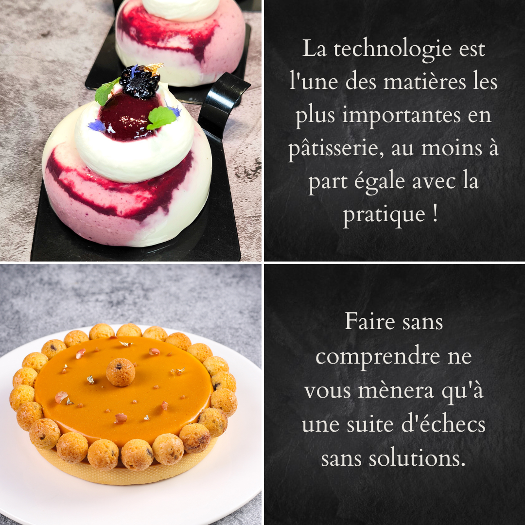 Pack intégral cours Technologie de la pâtisserie Basiques + avancés + mètre pâtissier