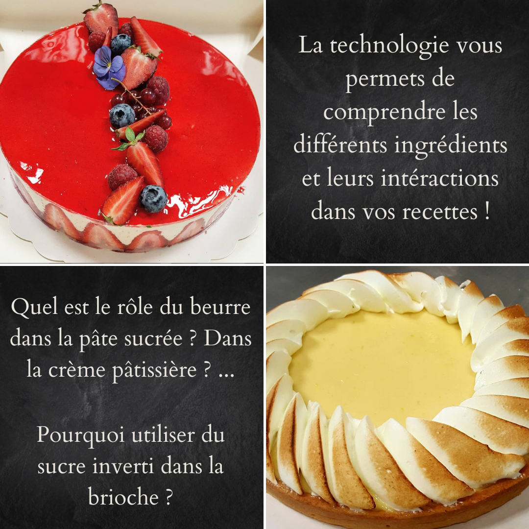 Cours : Les bases de la Technologie en pâtisserie
