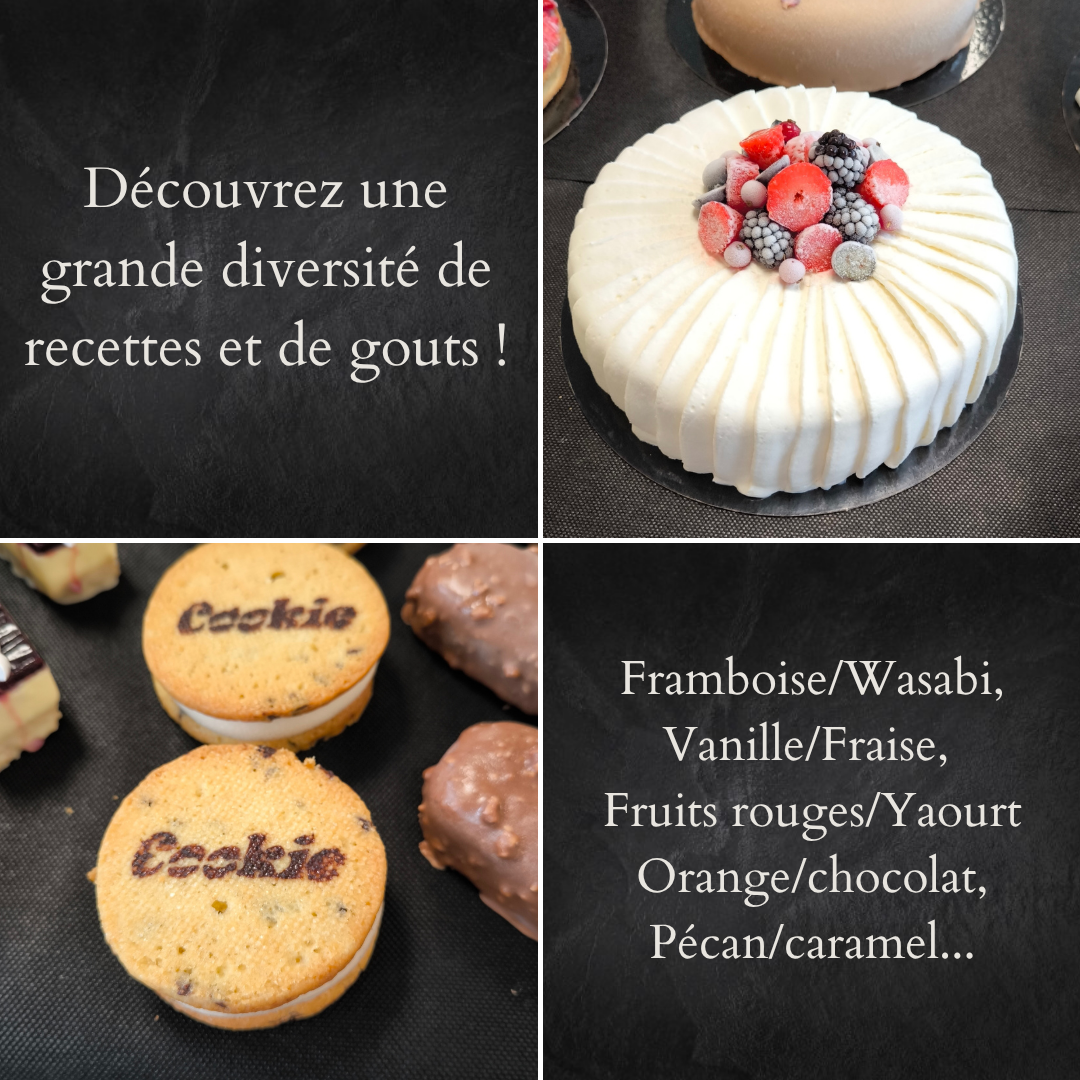 Cours et recettes de Glacerie