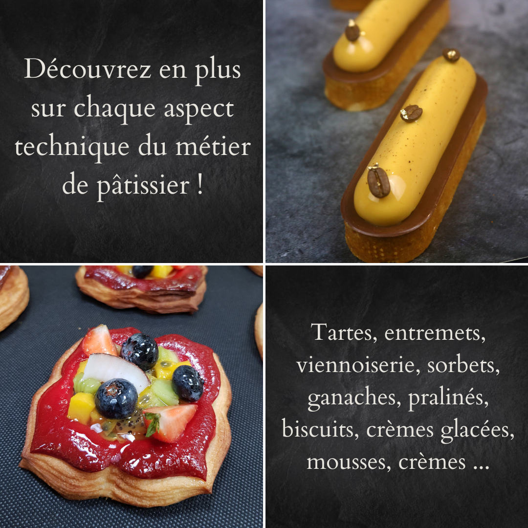 Cours Technologie pâtissière avancée