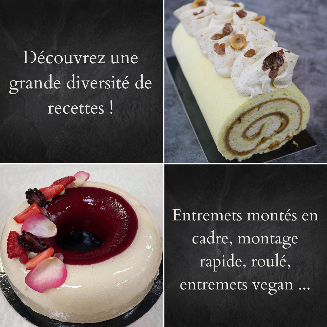 Cours Entremets Rationnels sans gluten