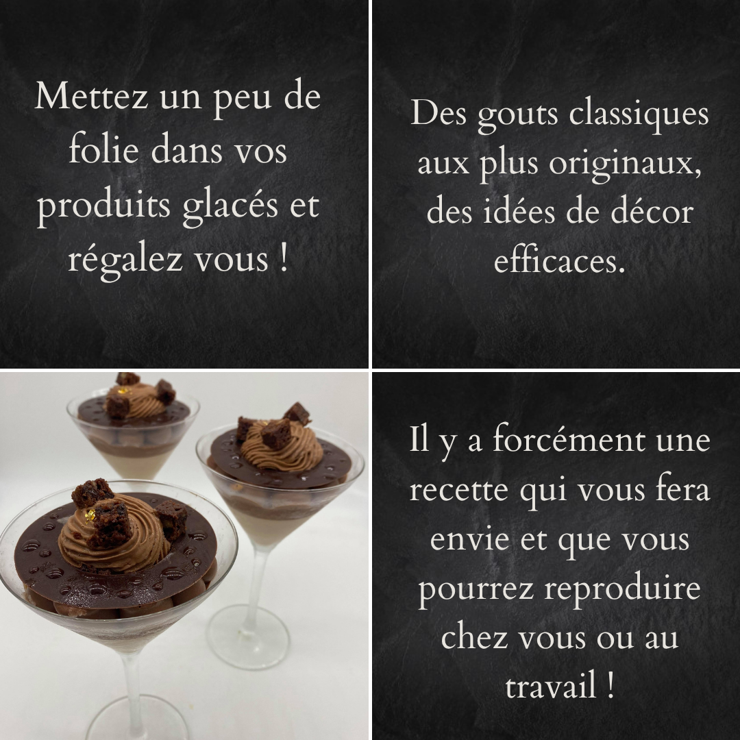 Cours et recettes de Glacerie