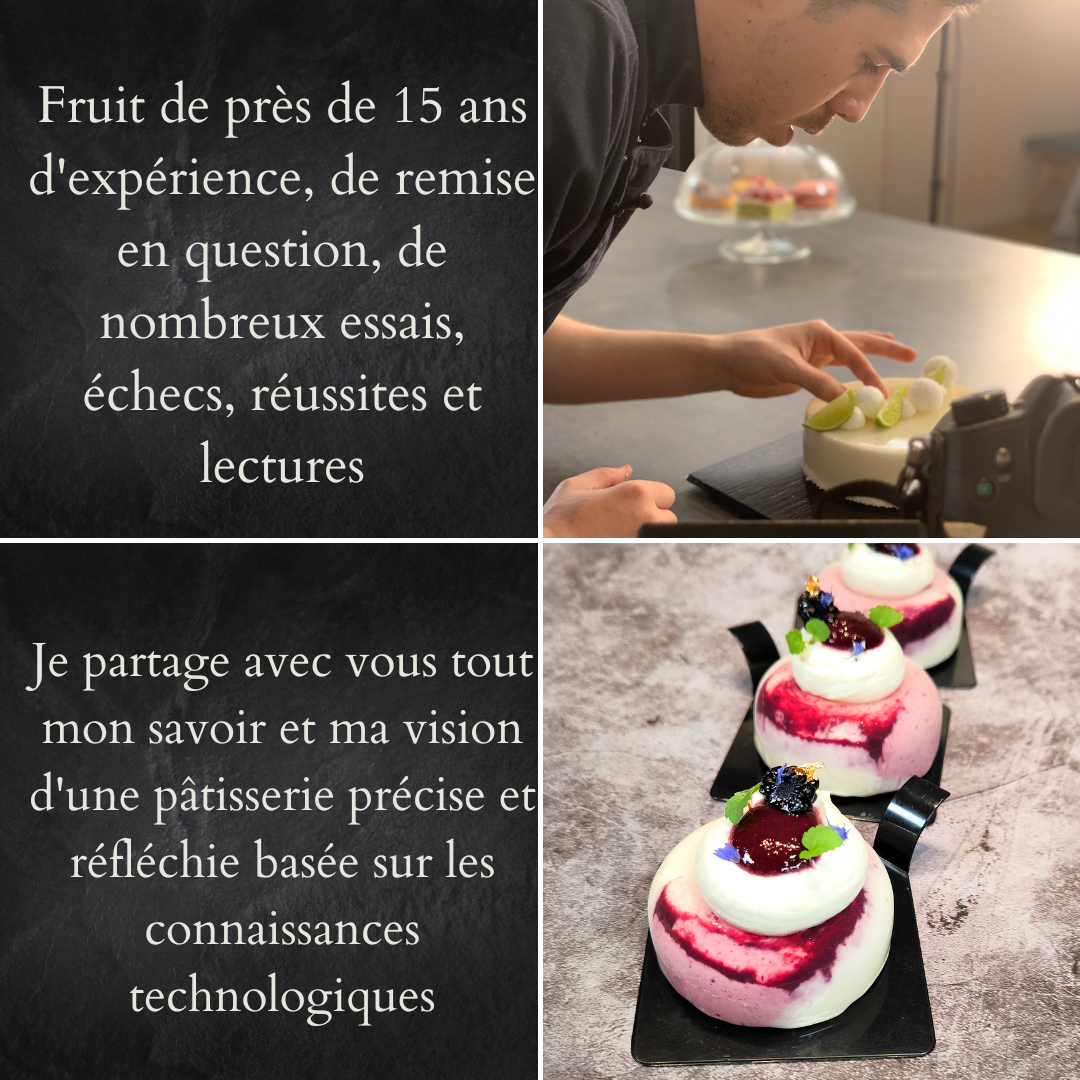 Cours Technologie de la pâtisserie Basiques + avancés
