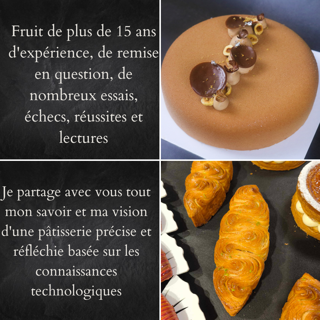 Pack intégral cours Technologie de la pâtisserie Basiques + avancés + mètre pâtissier